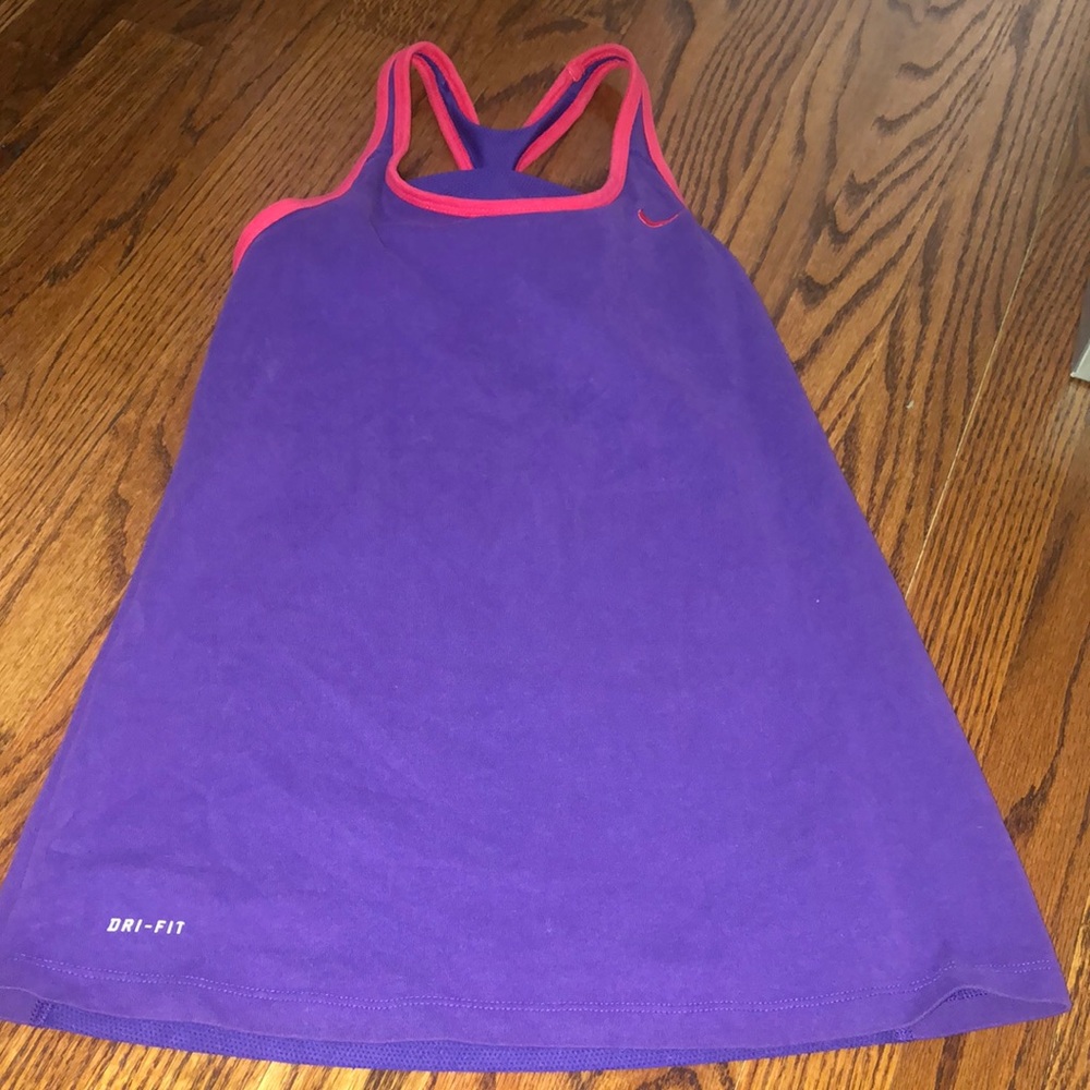 Nike Purple Dri-FIT Tank Top